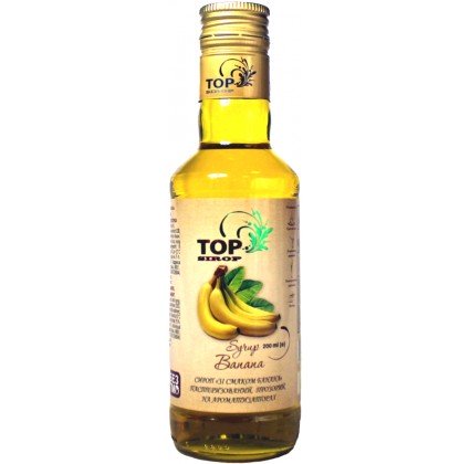 Banana syrup