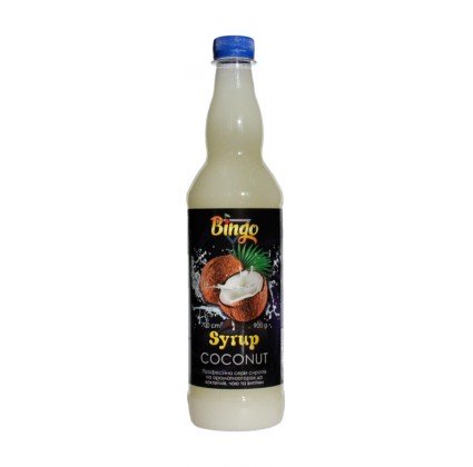 Syrup TM Bingo Coconut PET Syrup TM Bingo Coconut PET