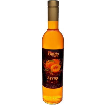 Syrup TM Bingo Peach Syrup TM Bingo Peach
