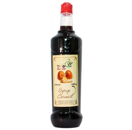 Syrup bar caramel PET