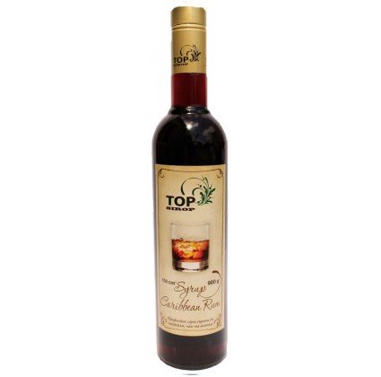 Syrup Caribbean rum 