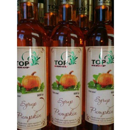 Pumpkin syrup, 0.9 l. glass